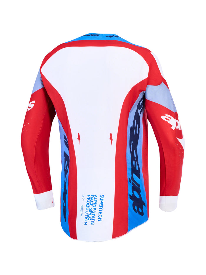 Alpinestars Jersey Supertech Dyna Red/White/Blue