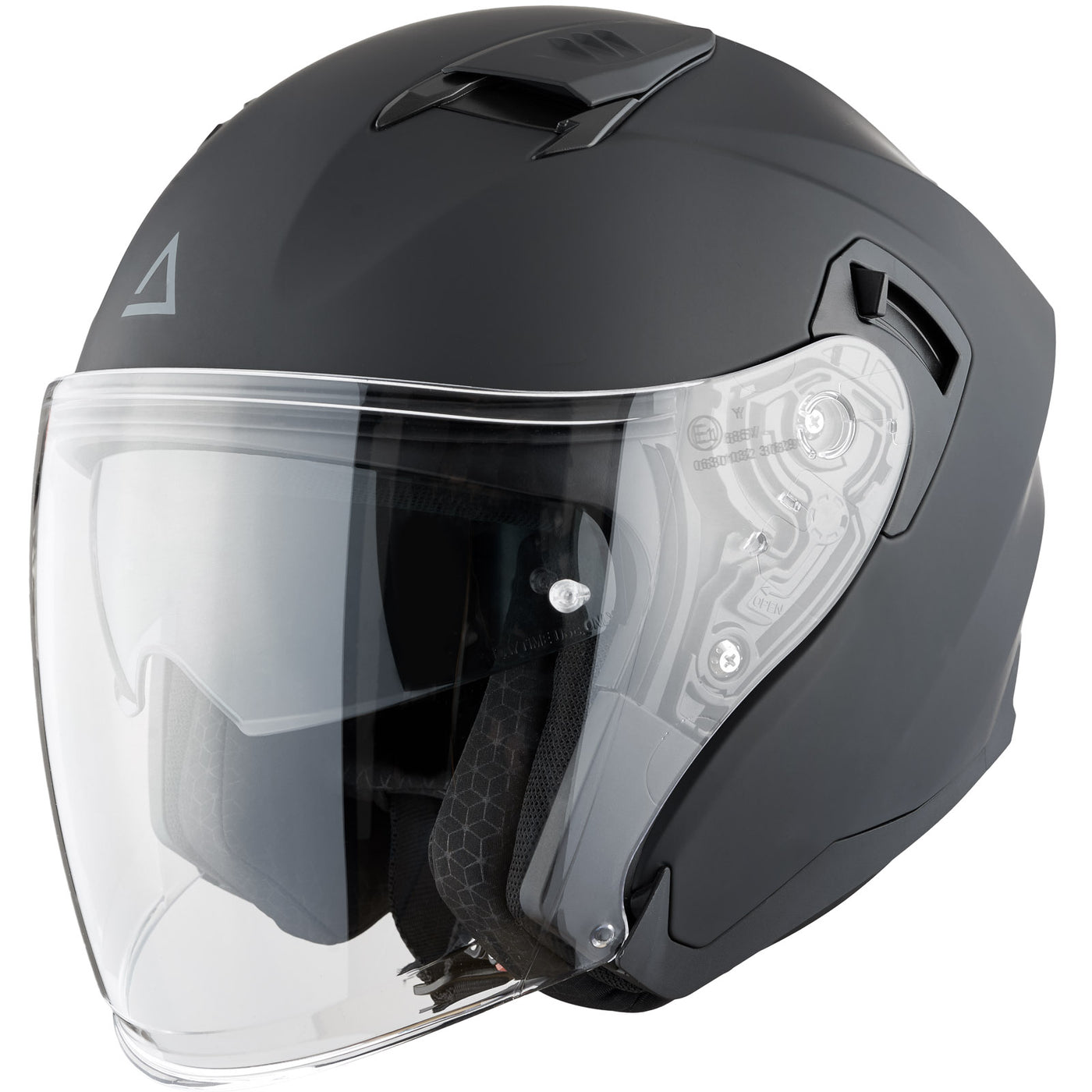 AMOQ Helmet JI200 Solid matt black