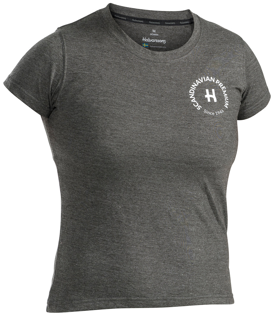 Halvarssons T-shirt H Tee Woman Graphite