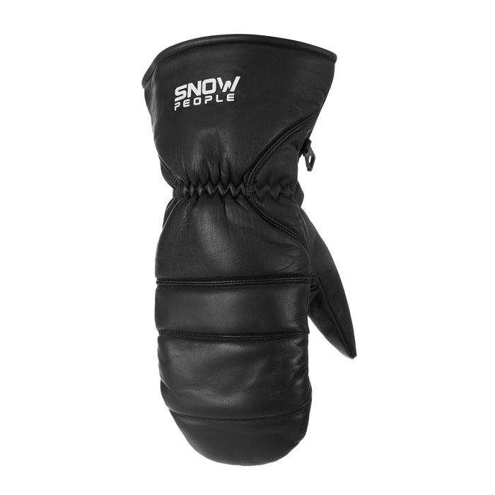 Snowpeople Mitten Full Leather black
