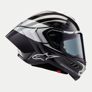 Alpinestars Helmet Supertech R10 Element Black/Carb/Silver