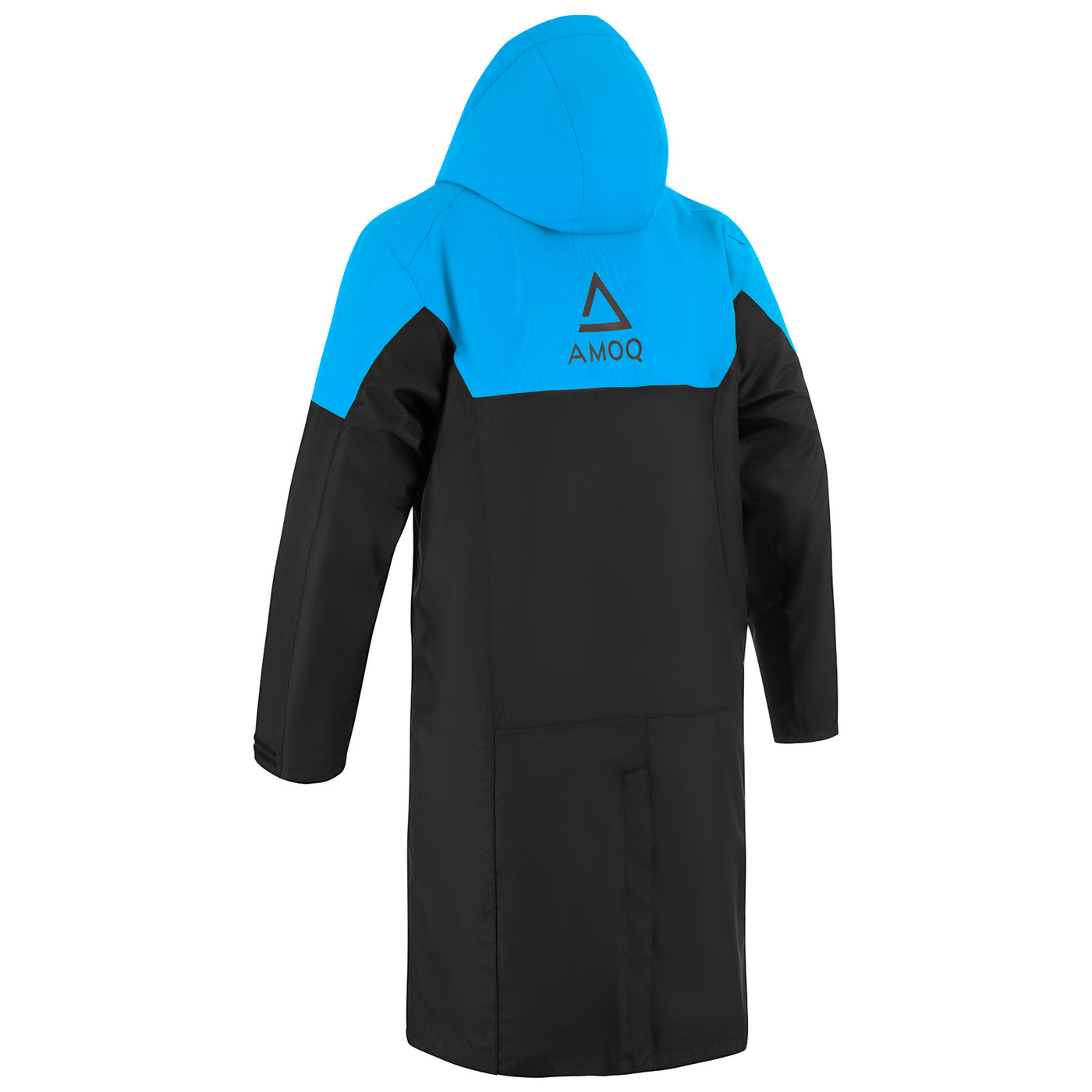 AMOQ Apex Racing Pit Coat Black/Sky Blue