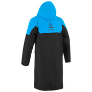 AMOQ Apex Racing Pit Coat Black/Sky Blue