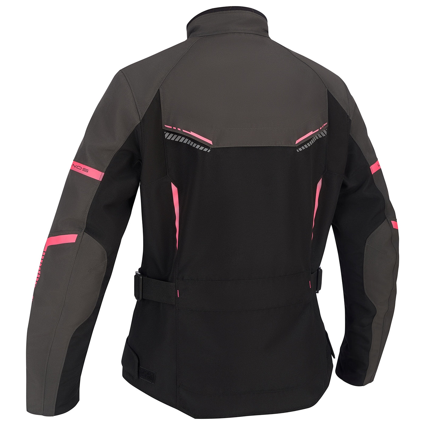 Lindstrands Textile Jacket Lomsen Woman Grey/Black