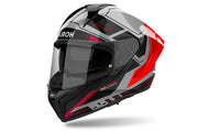 Airoh Helmet Matryx Rocket Red Fluo Gloss