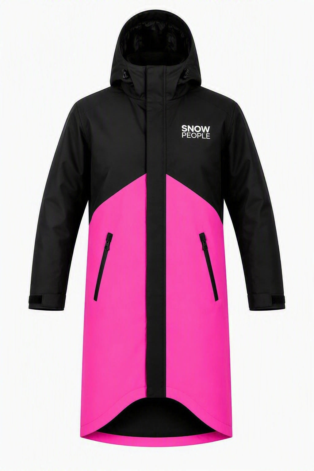 Snowpeople Shield W's Pit Coat Black/Pink