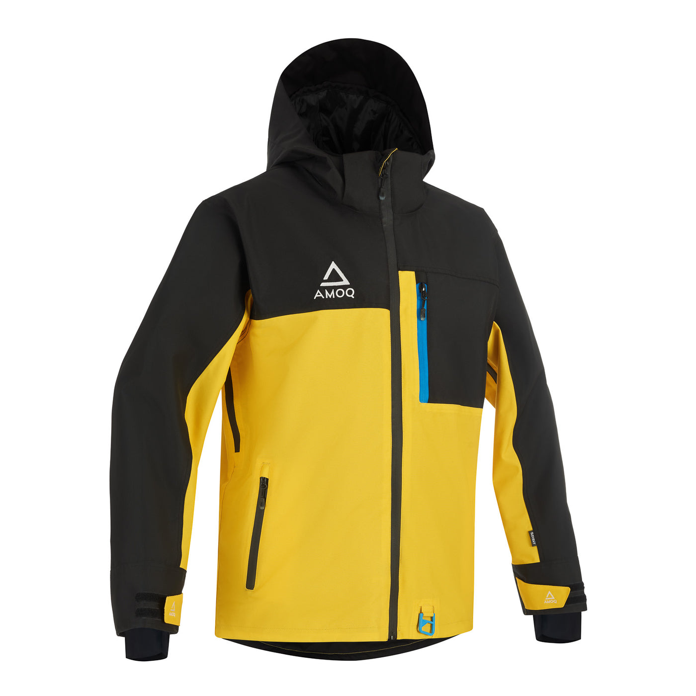 AMOQ Dynamic Jacket Insulated Black/Yellow/Sky Blue