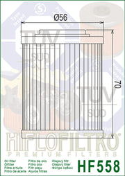 HiFlo oil filter HF558