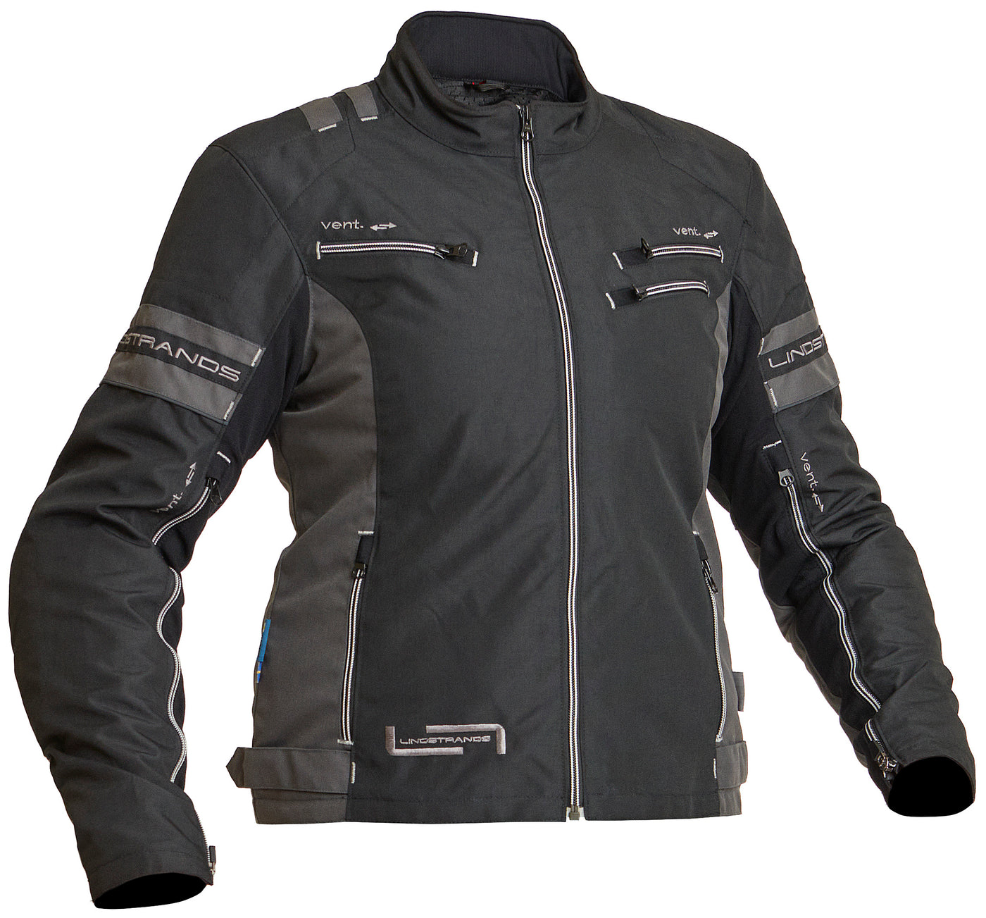 Lindstrands Textile Jacket Liden Women Black