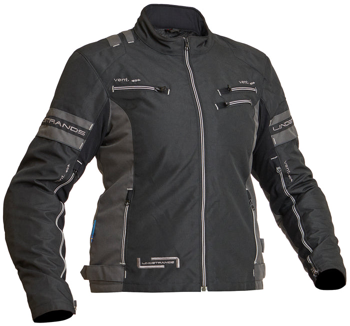 Lindstrands Textile Jacket Liden Women Black