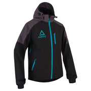 AMOQ Void V2 W's Jacket Insulated Black/Dk Grey/Turquoise