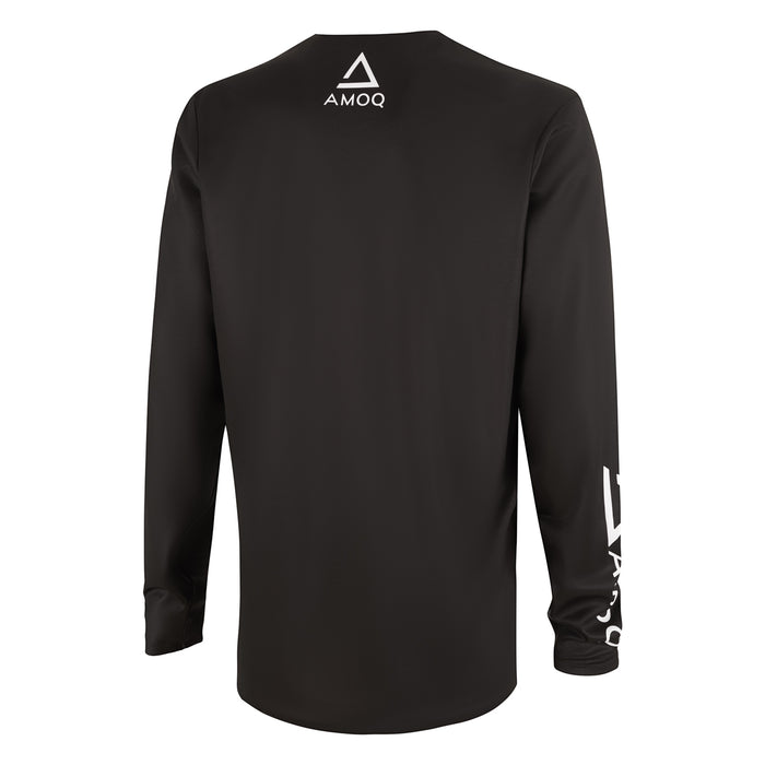 AMOQ Ascent Comp Jersey Black-White