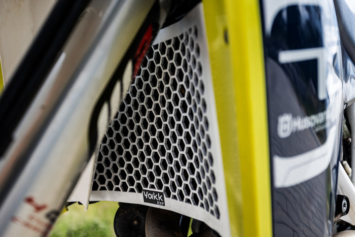Yakk EXP Radiator guard Husqvarna 701 Enduro/Supermoto (16-25) satin