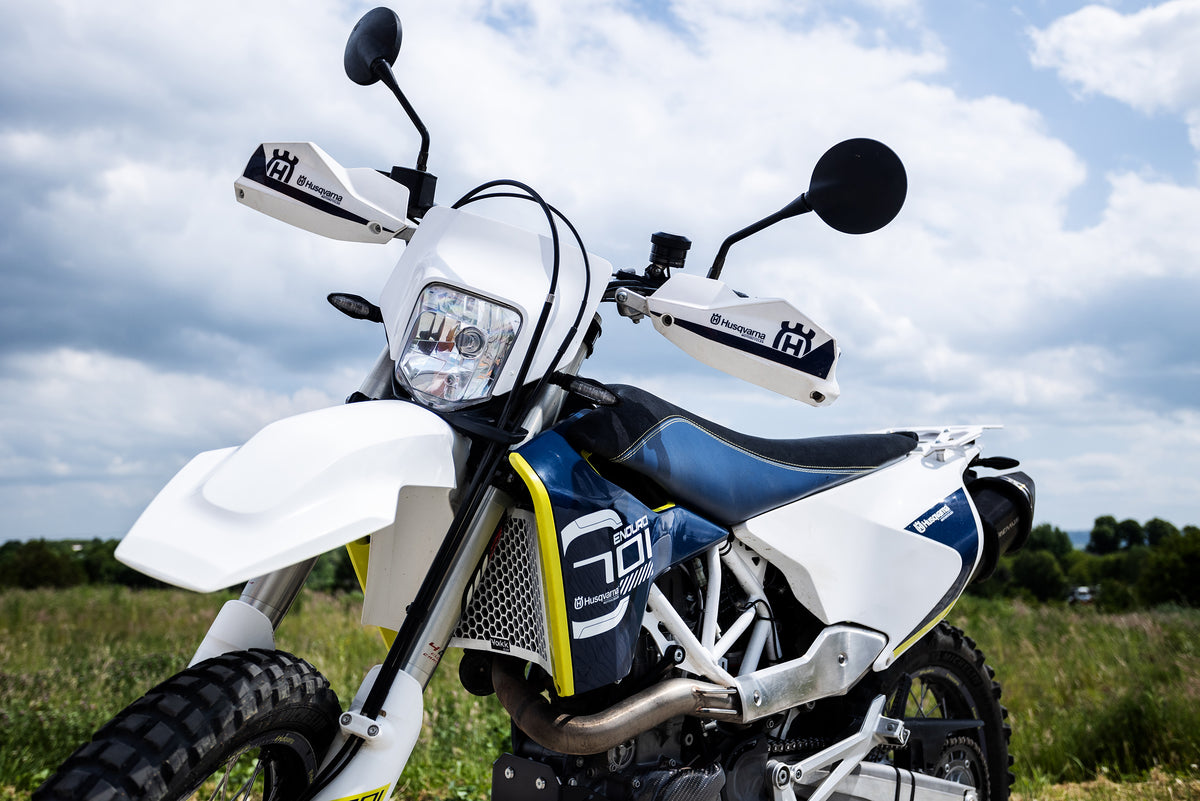 Yakk EXP Radiator guard Husqvarna 701 Enduro/Supermoto (16-25) satin