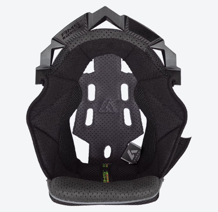 Airoh Aviator 3 Washable crown padding grey