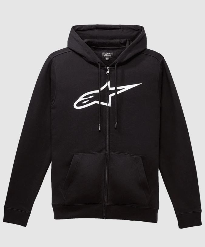 Alpinestars Fleece Angeless Zip Hoodie v3 Black/White