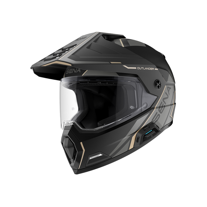 Sena Helmet Outlander Flatblack