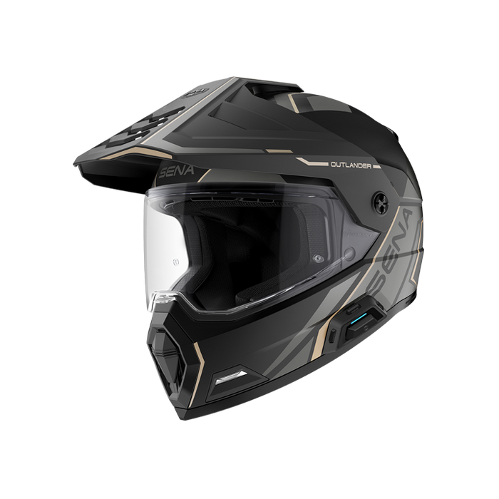 Sena Helmet Outlander Flatblack