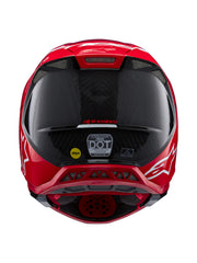 Alpinestars Helmet S-M10 2206 Flood Red Fluo