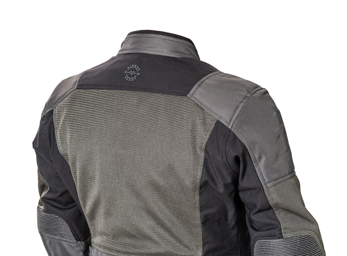 Halvarssons Textile Jacket Arvika Woman Black/grey