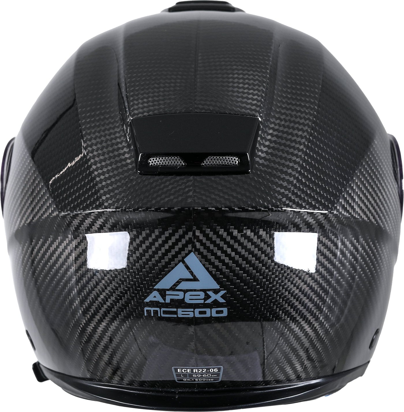 APEX Helmet MC500 Carbon solid glossy