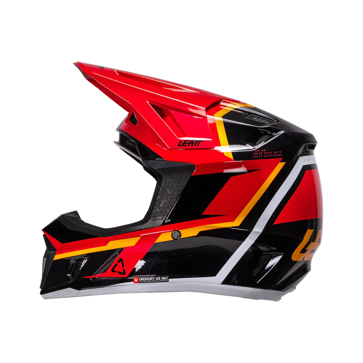 Leatt Helmet Kit Moto 7.5 Red V26