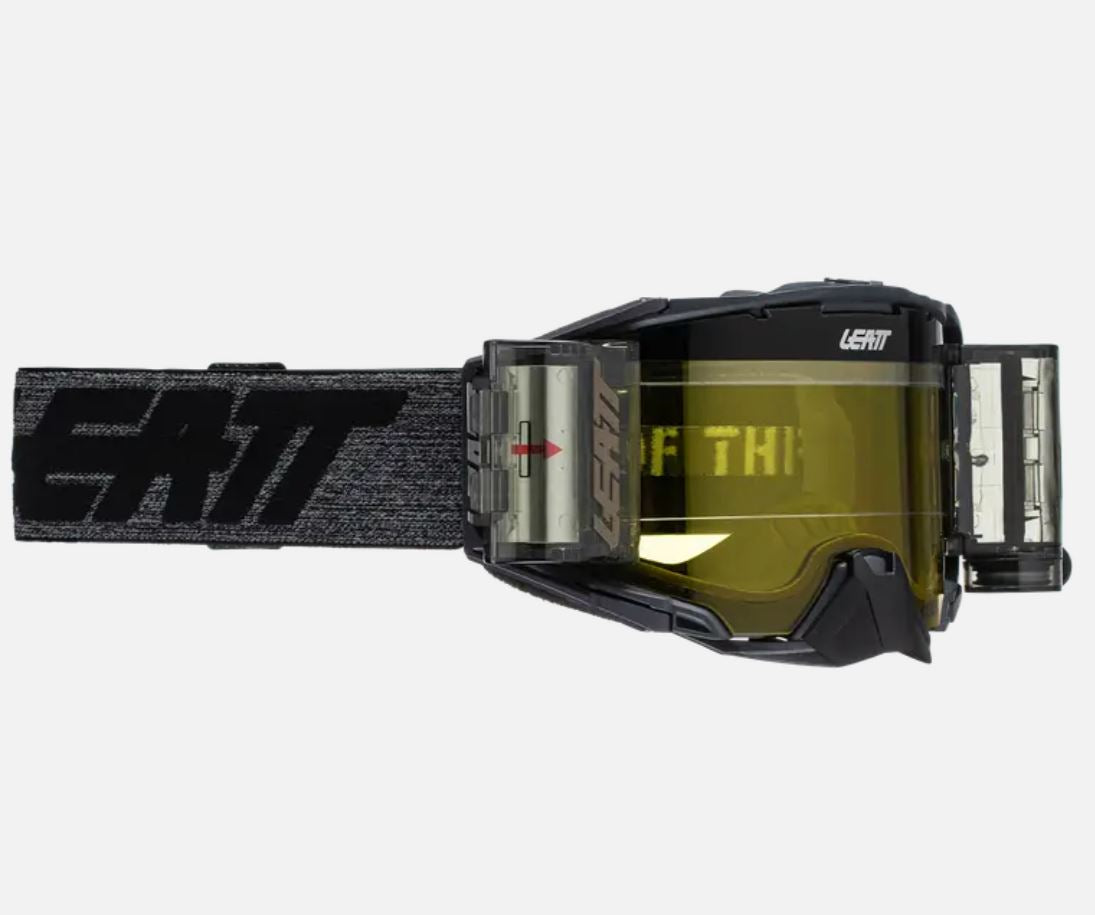 Leatt Goggle Velocity 6.5 Roll-Off Graphene Yellow 70%