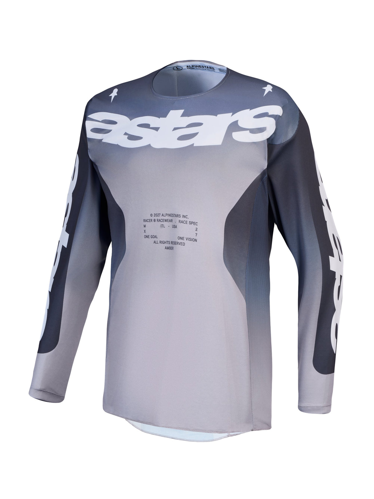 Alpinestars Jersey Racer Amber Gray/Light Lilac