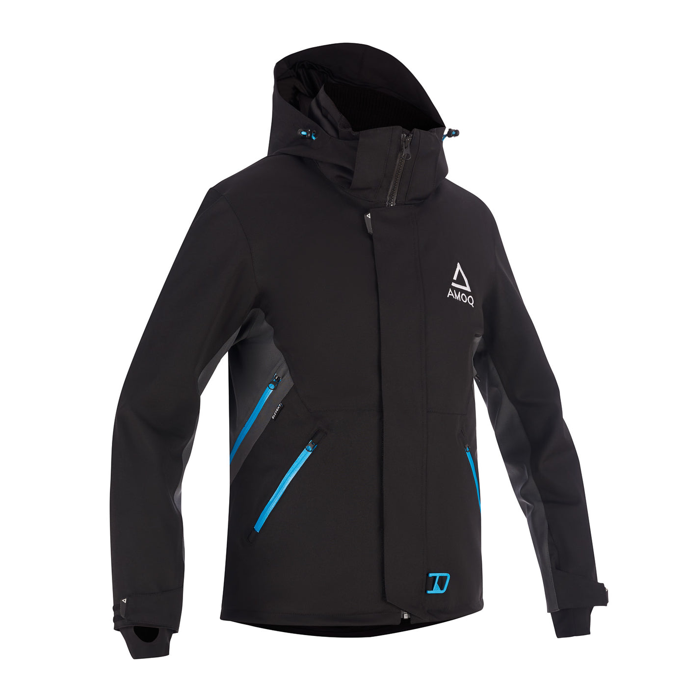 AMOQ Vernal V2 W's Jacket Black/Turquoise