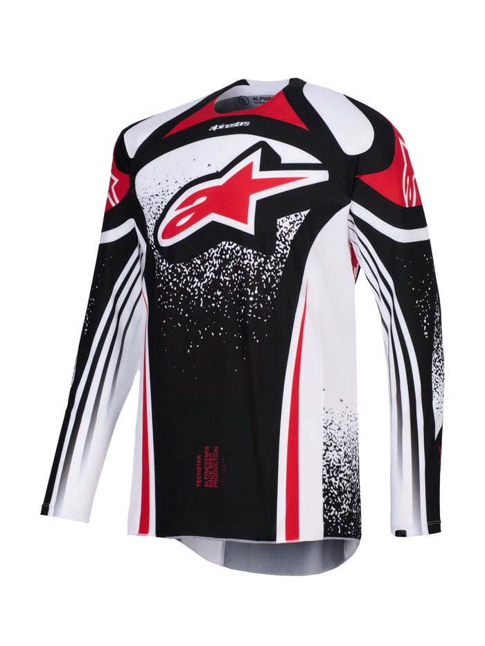 Alpinestars Jersey Techstar Nomur Black/White/Red