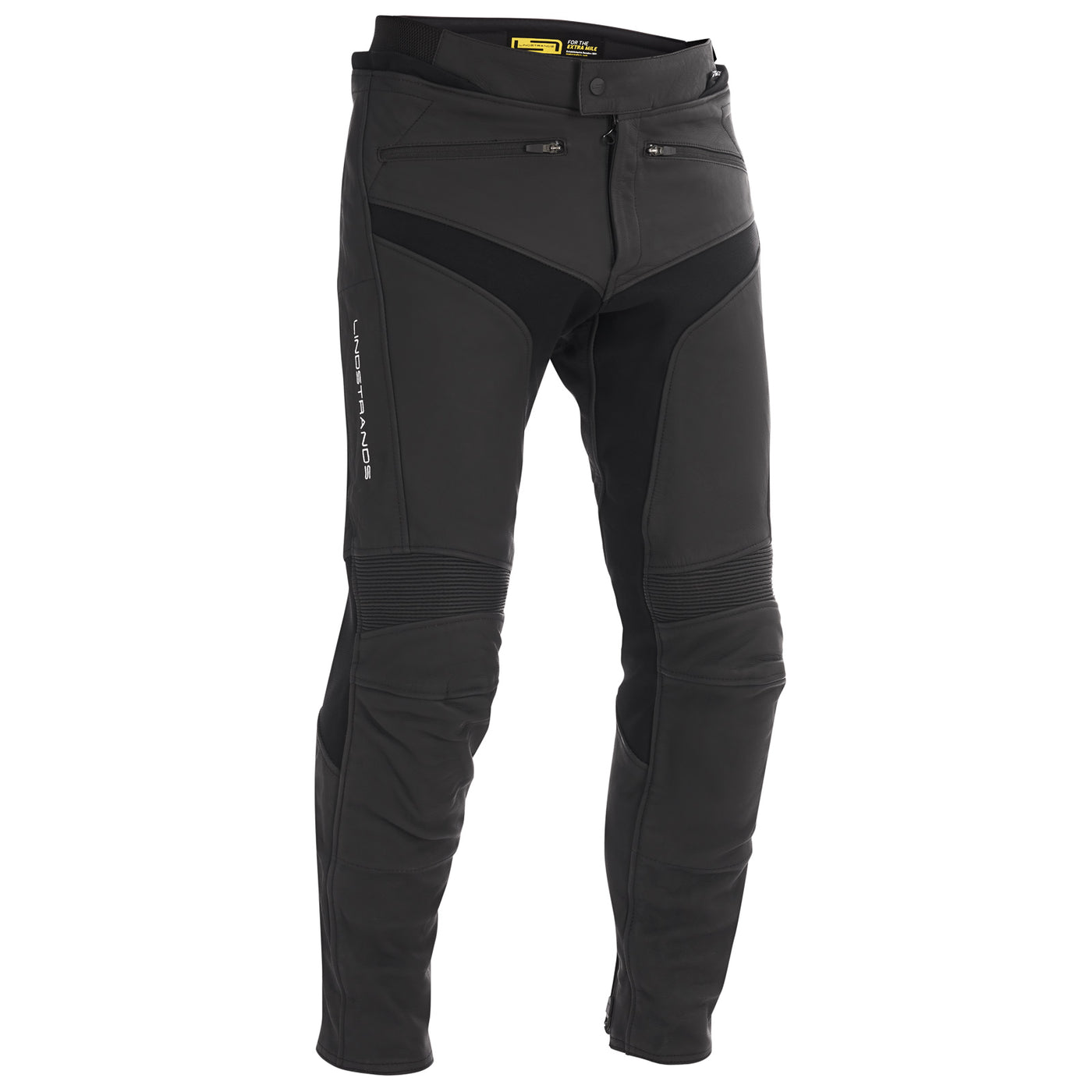 Lindstrands Leather pants Sanden Black