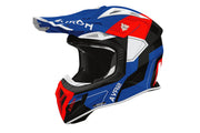 Airoh Helmet Aviator Ace 2 Shield Blue/Red gloss