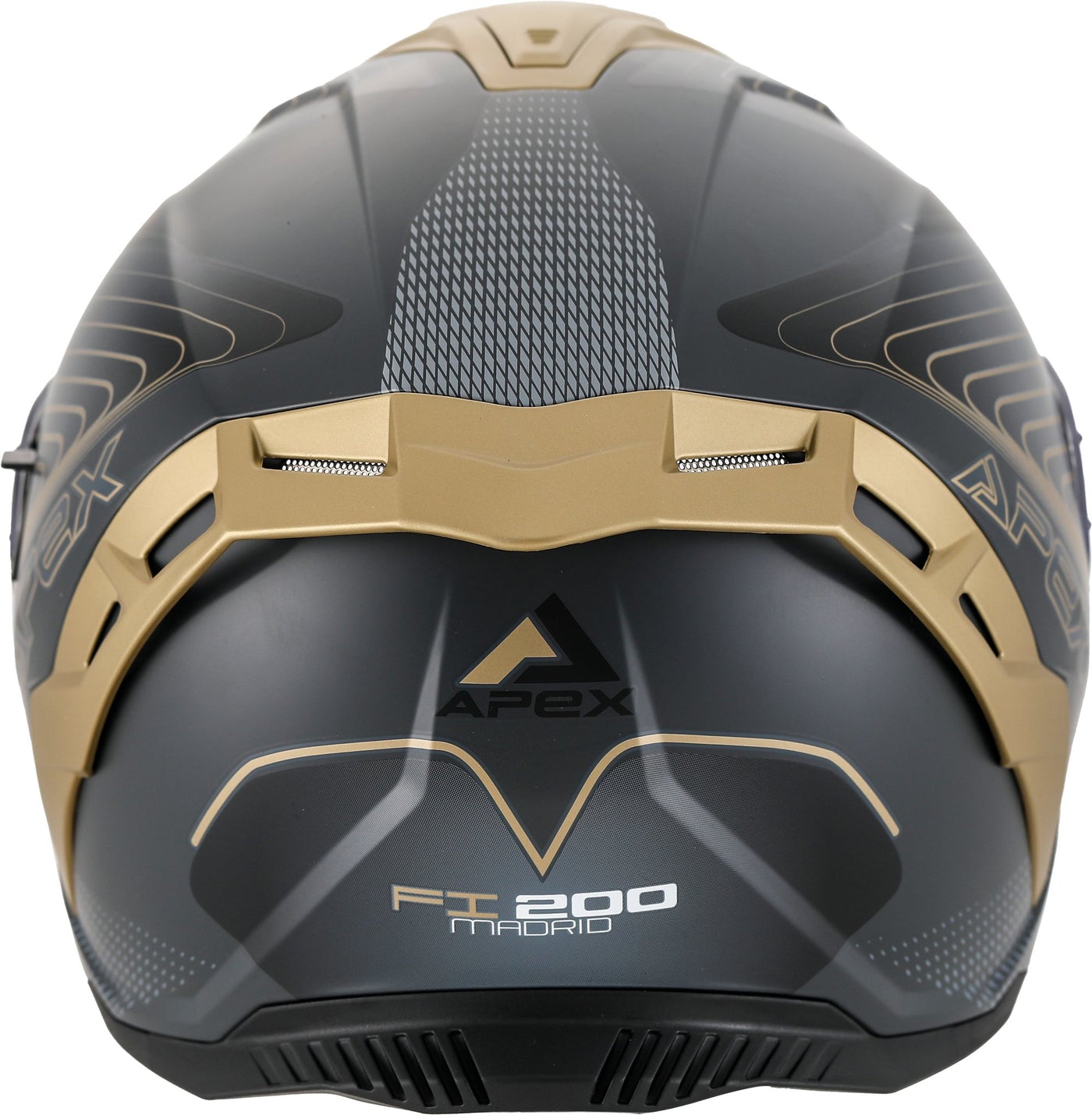 APEX Helmet FI200 Madrid black/gold