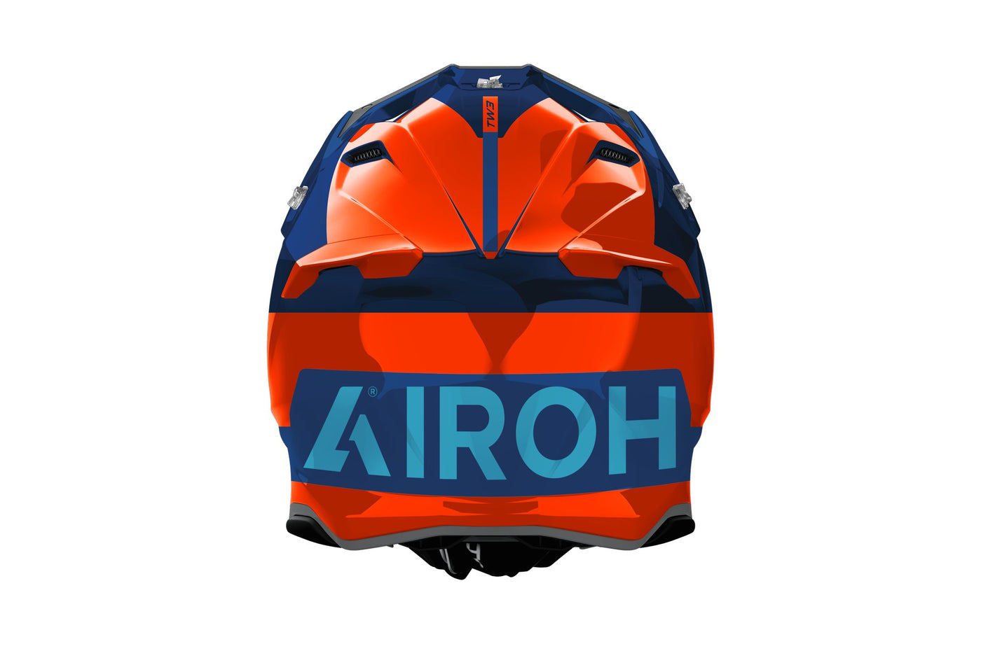 Airoh Helmet Twist 3 Fancy Orange/Blue gloss