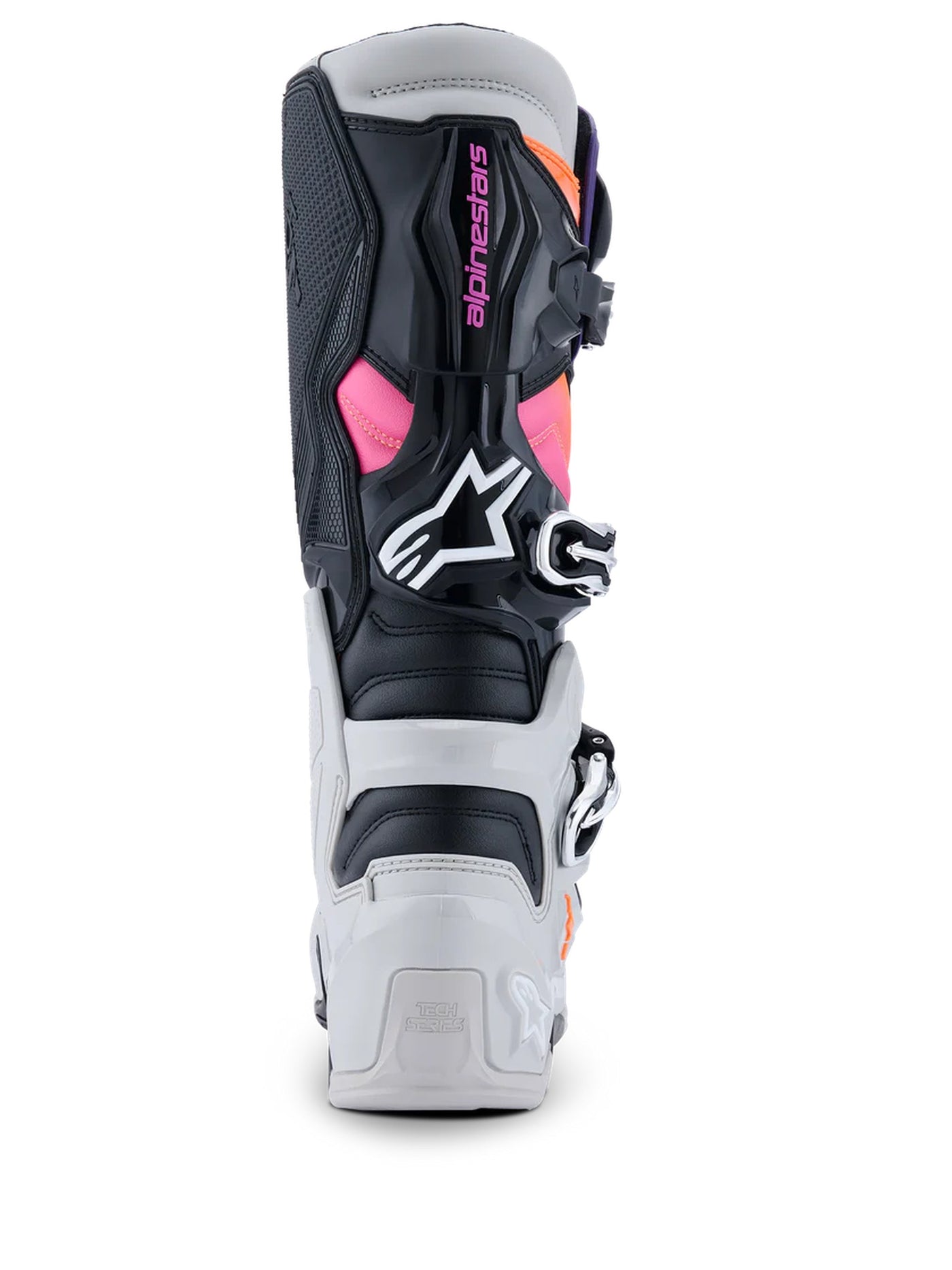 Alpinestars Boot Tech 7 Black/Orange/Fluo Magenta