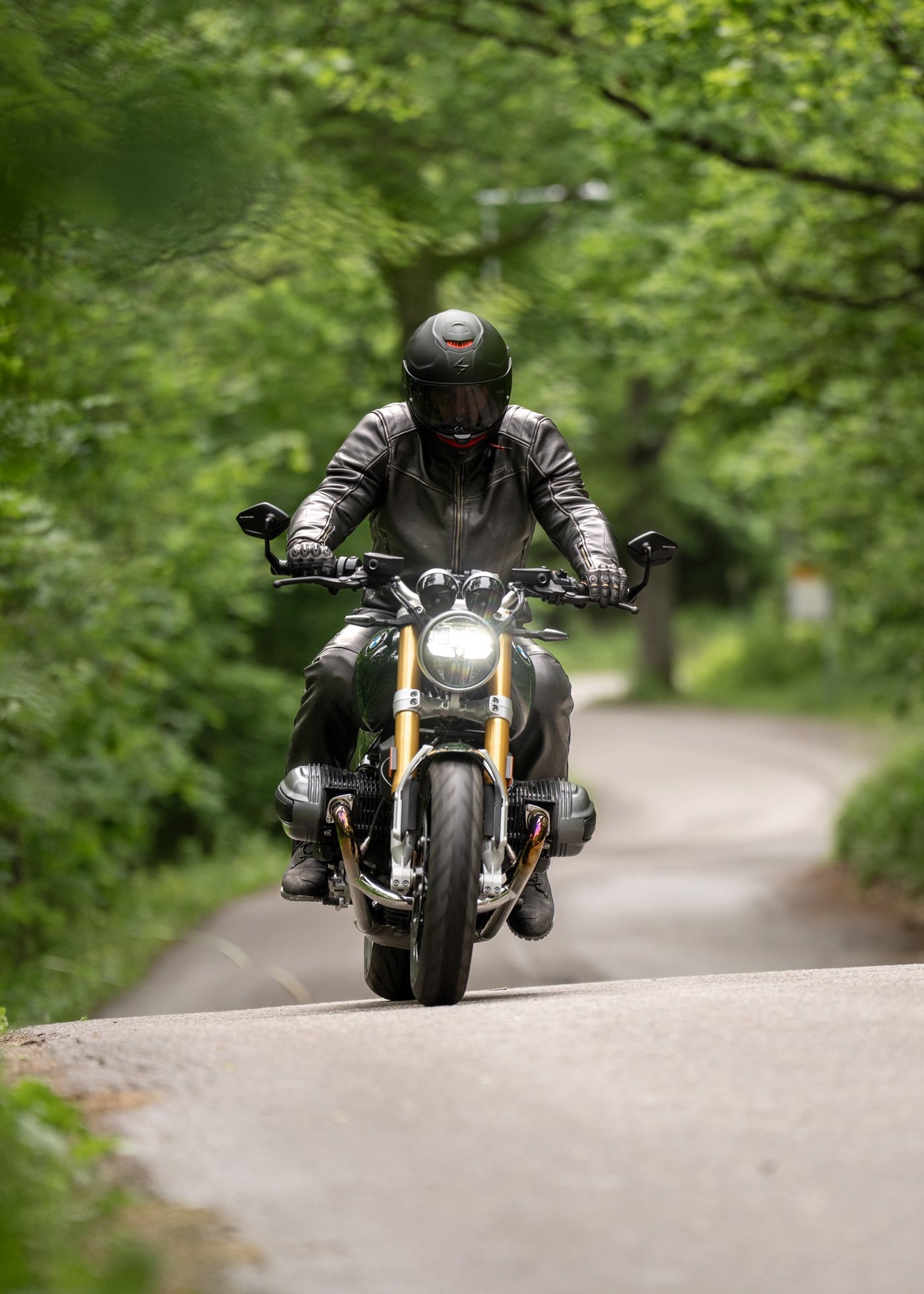 Halvarssons Leather Jacket Storhagen Black