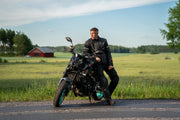 Lindstrands textile jacket Lomsen Black