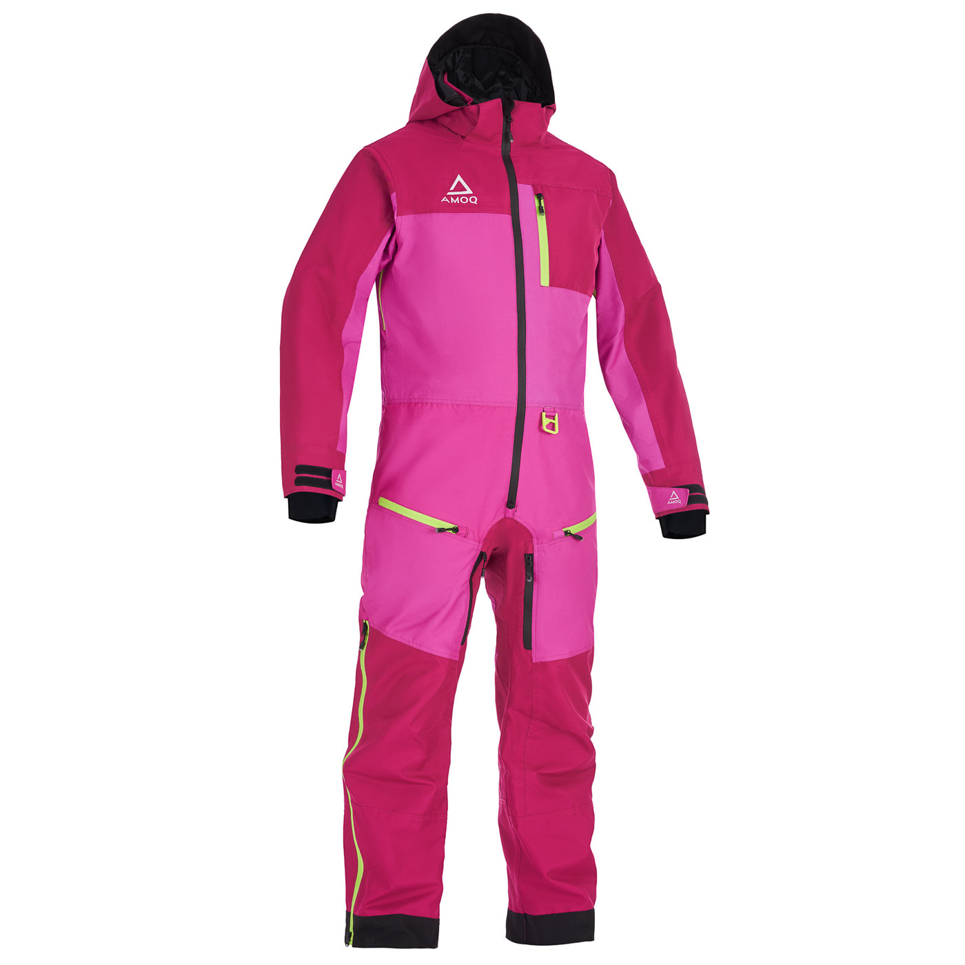 AMOQ Dynamic YOUTH Monosuit Insulated Fuchsia/Pink/Hivis