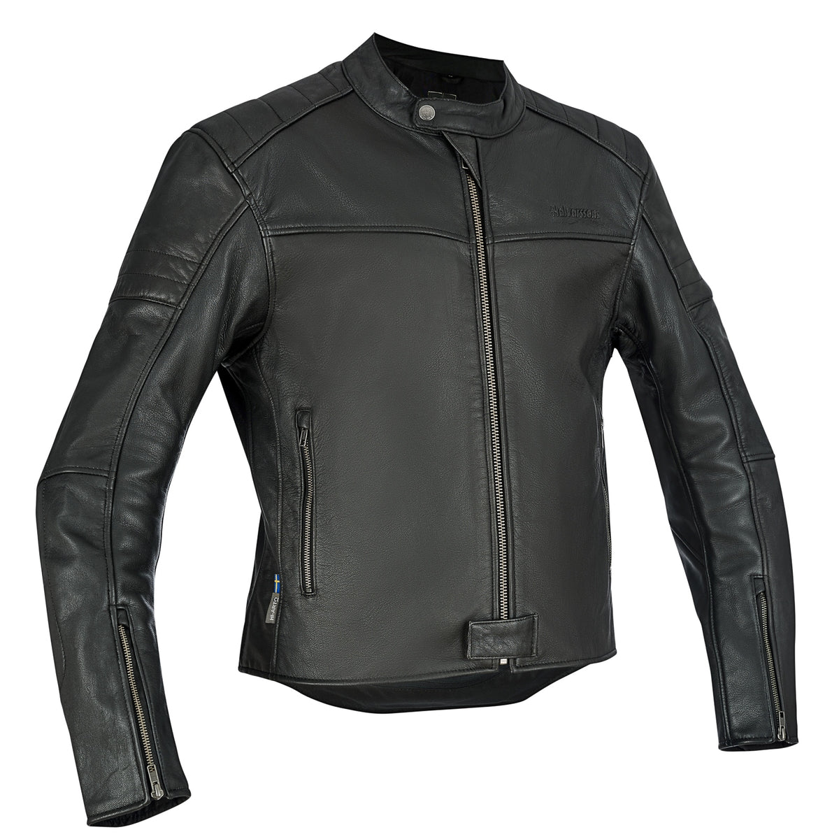 Halvarssons Leather Jacket Storhagen Black