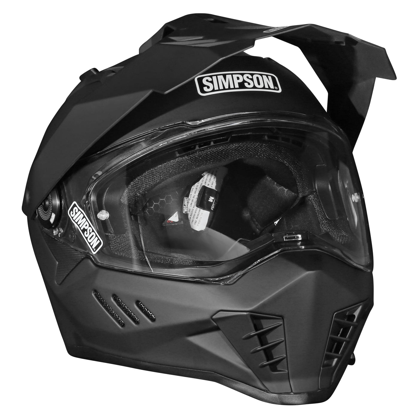 SIMPSON Helmet Xcursion matt black