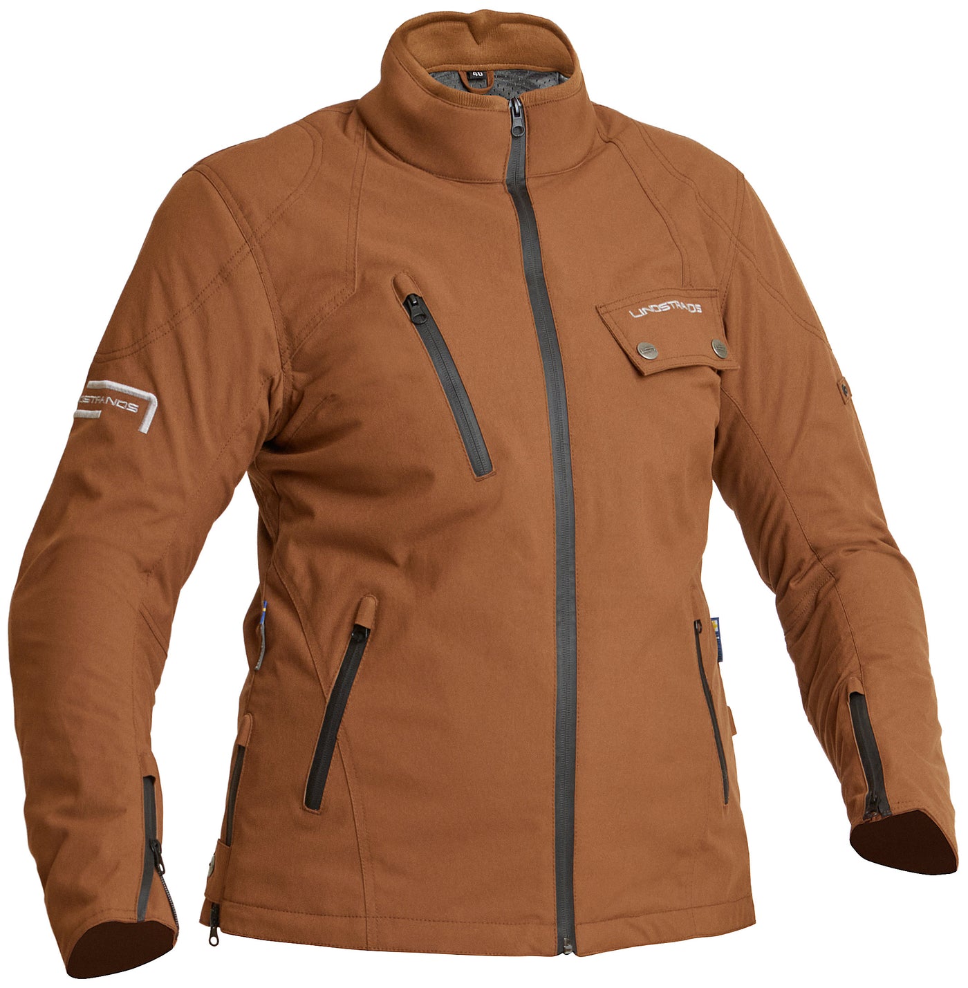 Lindstrands Textile Jacket Kvien Woman Brown