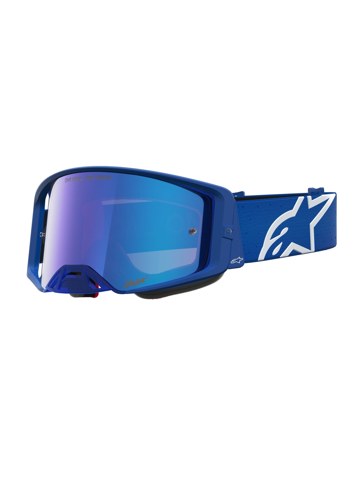 Alpinestars Goggle Supertech Vesta Blithe Blue White Mirror Blue