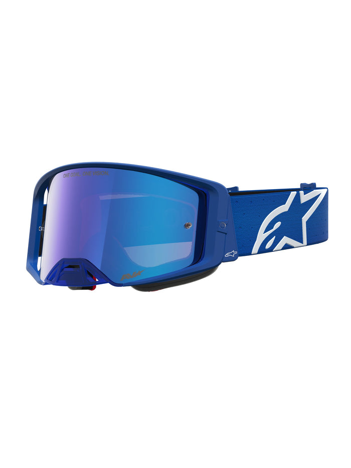 Alpinestars Goggle Supertech Vesta Blithe Blue White Mirror Blue