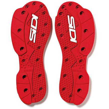 Sidi SMS Supermoto sole pair red