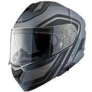 AMOQ Helmet MI100 Porto black/grey