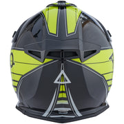 AMOQ Meteor V2 Helmet Axis Black/Yellow glossy