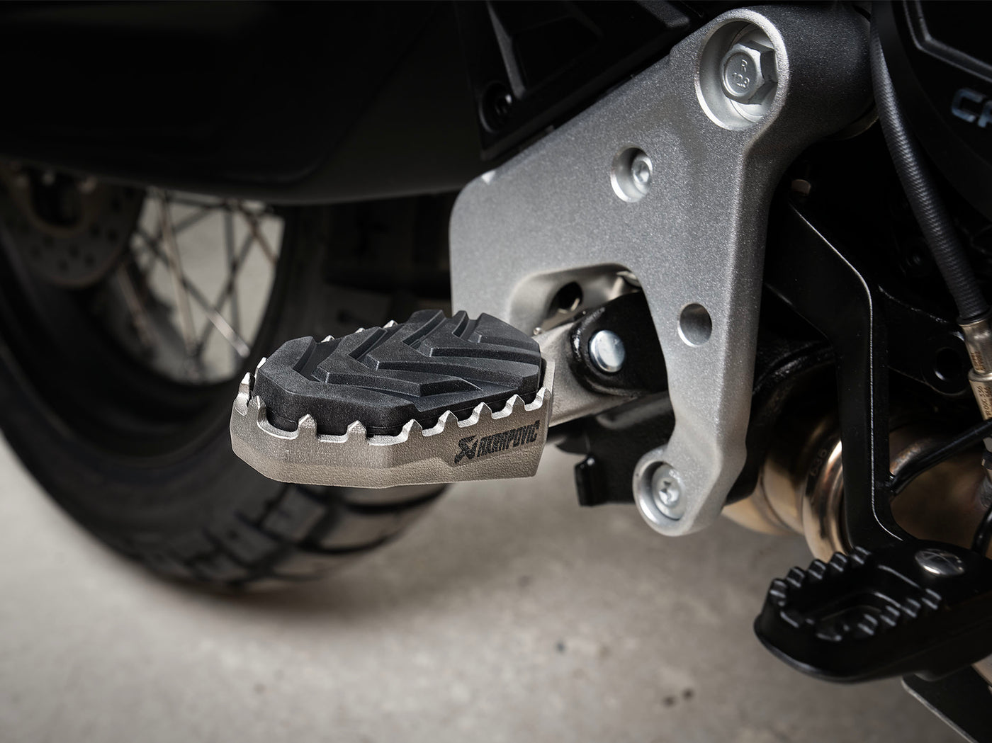 Akrapovic Adventure Footpeg Set (Titanium) CFMOTO 450/700/800/1000MT/-X 2024-202