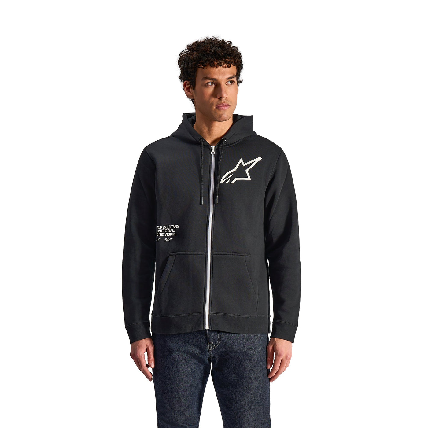 Alpinestars Hoodie Transverse Black/Red