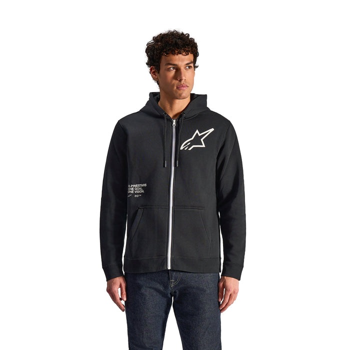 Alpinestars Hoodie Transverse Black/Red