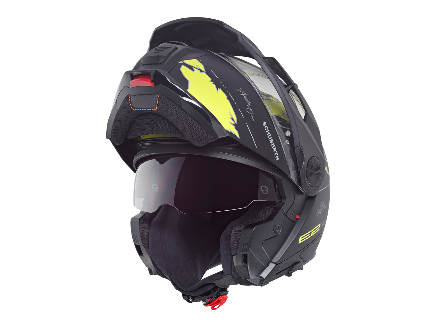 Schuberth Helmet E2 Atlas Matt Yellow/Grey